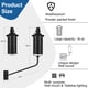 thumbnail image 2 of Antorchas de citronela para montaje en pared FAN-Torches, juego de 6, 475 ml, 2 of 8