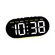 thumbnail image 1 of Reloj Despertador Digital LED Con Alarma De 12/24 Horas, Fecha Y Semana, Para Dormitorio, Sala De Estar, Dormitorio, Luz Amarilla., 1 of 5