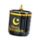 thumbnail image 4 of Decoración Del Jarra De Dulces De Ramadán Organizador De Encimera Resuable Candy Serving Jar Tower Black, 4 of 5