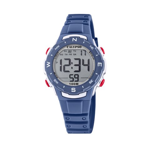 Reloj K5801/5 Calypso Azul Infantil Digital Crush