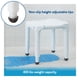 thumbnail image 3 of Asiento de baño y silla de ducha Carex Universal con soporte universal de 400 libras, 3 of 9