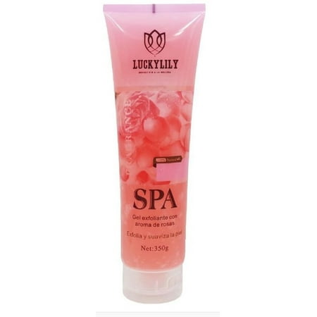 Gel Exfoliante Facial Y Corporal Con Aroma De Rosas