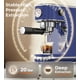thumbnail image 4 of Máquina de café espresso atatix 20 bar con espumador de leche azul oscuro de 1,3 litros, 4 of 9