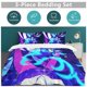 thumbnail image 5 of Hazbin Hotel Helluva Boss Bedding Set Duvet Cover Comfortable and Lightweight Cartoon Bedding 3 Piece Bed Set, 5 of 5