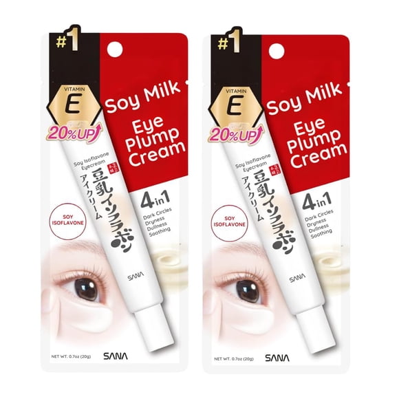 Crema para el contorno de ojos TokyoSuperSale con isoflavonas de leche de soya 2 x 20 g