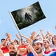 thumbnail image 4 of Pie Grande Bandera impresa con temática, regalo perfecto para fanáticos, amigos y familiares, y adecuada para actividades al aire libre e interiores, decoraciones de fiesta. 90 cm × 150 cm., 4 of 6