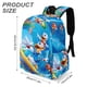 thumbnail image 3 of Pato Donald Marinero-theme Backpack, Campus style schoolbag Bookbag with Adjustable Shoulder Straps And Large Zip Compartment, Unisex Travel Bags.42x30x15cm, 3 of 6