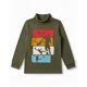 thumbnail image 5 of Beatle Niño Estampado Futbol Verde verde 10, 5 of 7