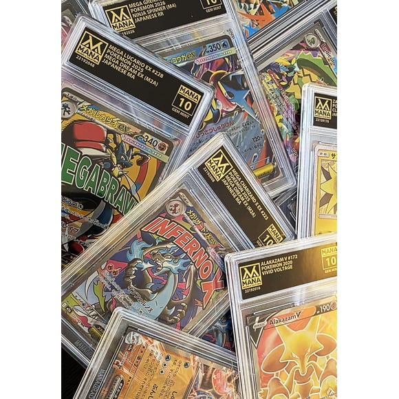 Carta Calificada MANA GRADING & COLLECTIBLES Grado 10
