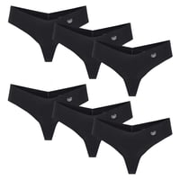 Giovacchino - Pack De 6 Calzones Colaless Microfibra Corte Laser Mujer