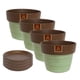 thumbnail image 3 of Set de 4 Maceta Greta 22cm Menta y sus platos, 3 of 3