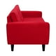 thumbnail image 5 of Sofa Bote 3c Felpa 00 Rojo, 5 of 6