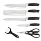 thumbnail image 1 of Set Cuchillos De Acero Inoxidable 6 Piezas Elegantes Cocina, 1 of 2