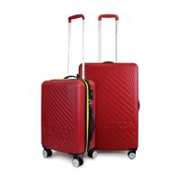 Pack 2 Maletas Nautica S+M Bahamas 10Kg Y 20Kg Roja