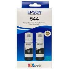 Epson - Pack 2 Botellas De Tinta Original T544120-2p Negro