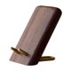 thumbnail image 3 of Soporte Para Teléfono De Escritorio, Soporte Creativo De Madera Para Tableta, Para Escritorio, Oficina, Dormitorio, Marrón, 3 of 5