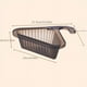thumbnail image 3 of 1pcKitchen Sink Drain Basket Swan Drain Basket Multi-Functional Hanging Filtering Draining Rack Sponge Holder Shelf Baskets Kitchen Sink Filter Basket Corner Sink Drain Kitchen Accessories, 3 of 4