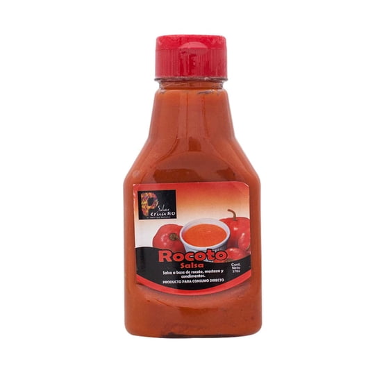 Salsa De Rocoto Botella 370 g Sabor Peruano