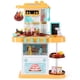 thumbnail image 1 of Cocina De Juguete 43 Pcs  Amarilla Con Luz, Agua, Vapor Y Sonido, 1 of 7