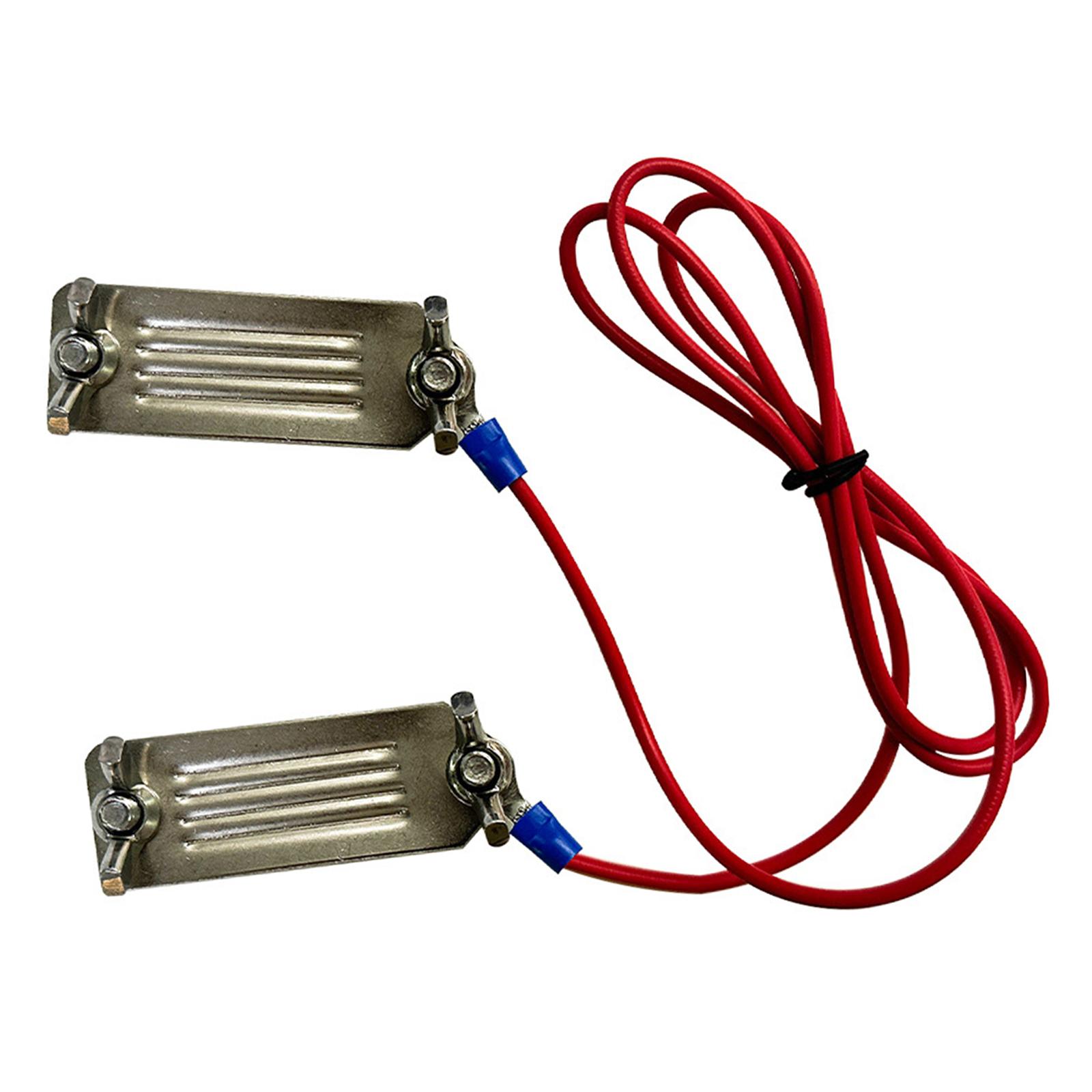 Magideal - Conector De Cinta Para Cerca Eléctrica Con Cable De 1 M Para Jardín, Patio Agrícola