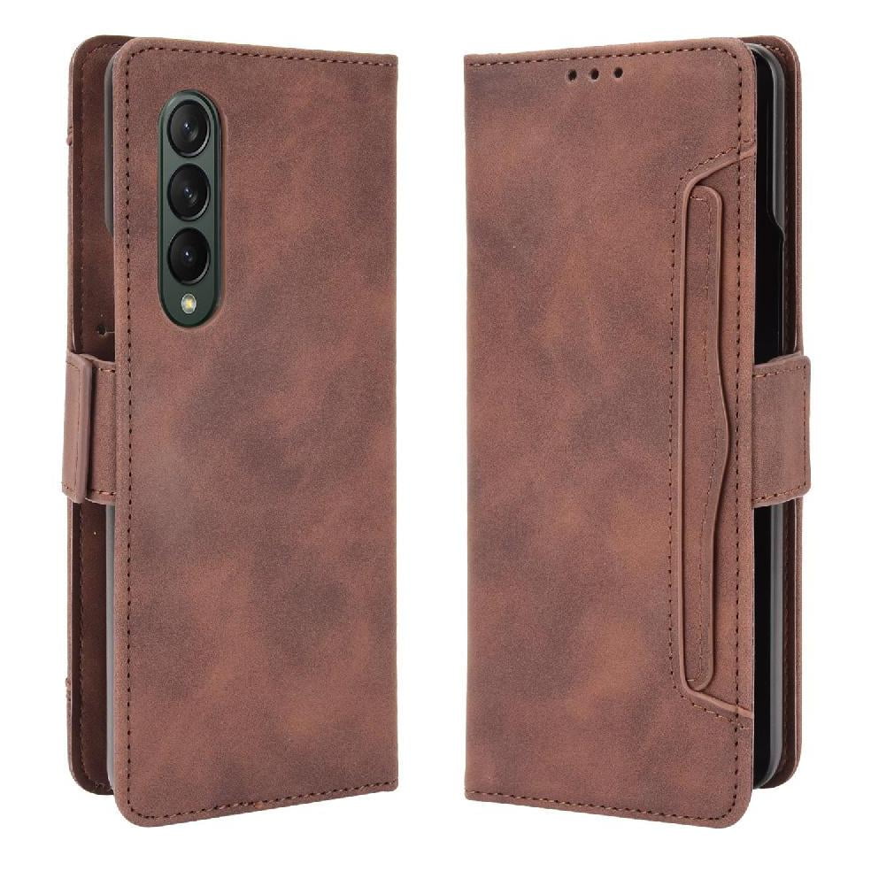 Funda Tipo Billetera Foxdock Para Samsung Galaxy Z Fold4 5g – Tapa Flip Con Tarjetero