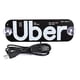 thumbnail image 1 of Letrero luminoso para coche, luz azul para parabrisas con ventosas, cable con interruptor de atenuación táctil USB, 1 of 6