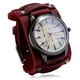 thumbnail image 1 of Accesorios Reloj de Cuero Retro Personalizado Pulsera de Cuero Ajustable para Hombre, 1 of 5