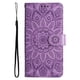 thumbnail image 3 of Funda tipo cartera FOXDOCK para Realme C75 4G , diseño girasol en relieve, cuero PU, cierre magnético, soporte y tarjetero, 3 of 5