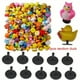 thumbnail image 1 of Children's Bath Toys Children's Car Decoration Fixed Duck Toys Color Random 10 Ducks 10 Brackets, 1 of 4