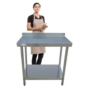 Prochef - Meson Muro 100% Inoxidable 100X60X85(+6) Cm