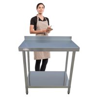 Prochef - Meson Muro 100% Inoxidable 100X60X85(+6) Cm