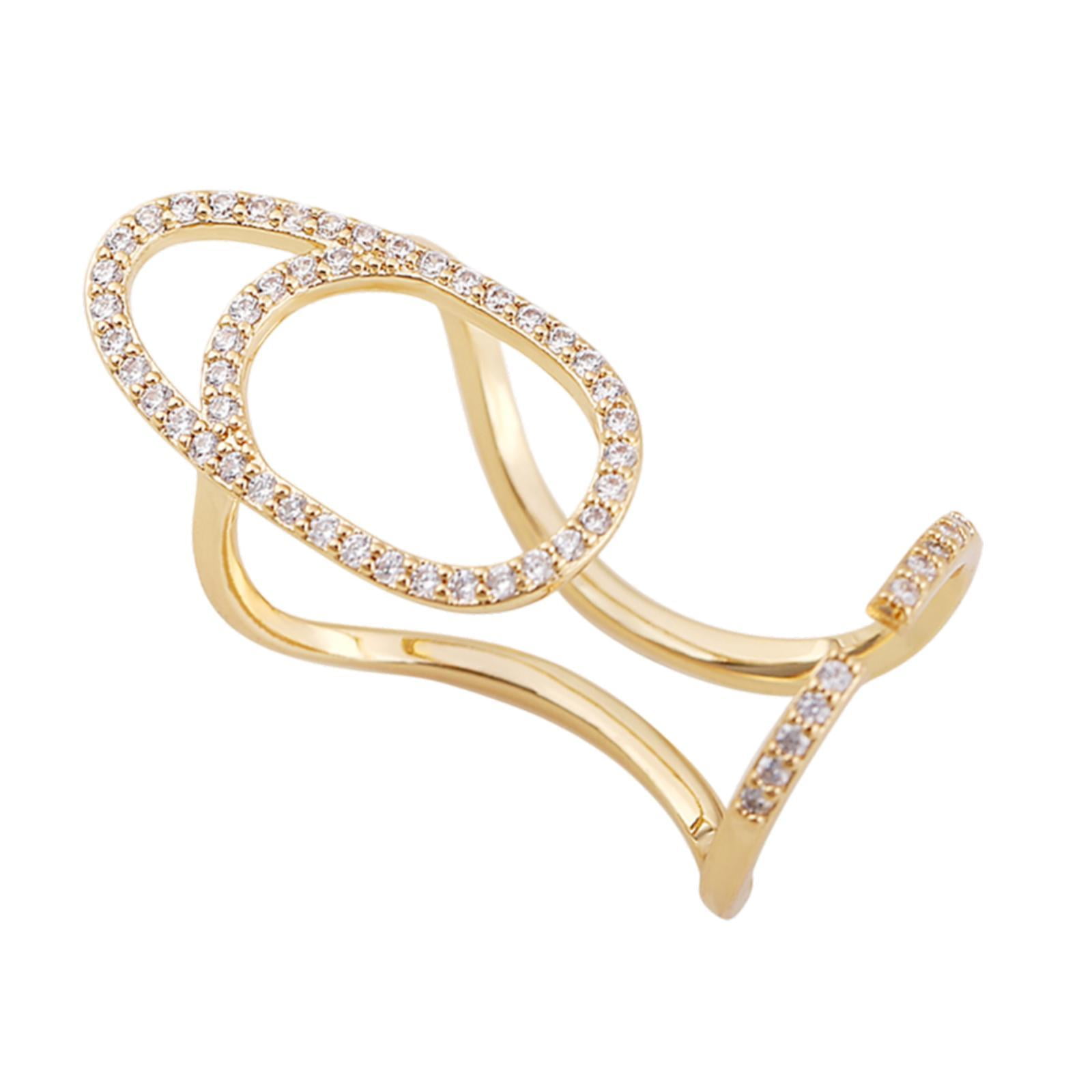 Magideal - Anillo De Uñas De Mujeres Arte De Uñas Joyas Reutilizables Sin Pegamento Anillo De Tapa De Tapa De Uña Anillo De La Punta De La Punta De La Punta Estilo A