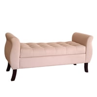 Genérico - Banqueta Baul Atenas Color Beige