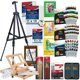 thumbnail image 1 of Kit de Pintura U.S. Art Supply 133 Piezas con Caballete de Aluminio, 1 of 6