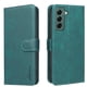 thumbnail image 1 of Funda Billetera para Samsung Galaxy S25 Protección RFID y Soporte Ajustable Verde, 1 of 6