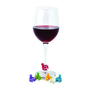 Ghidini - Set 6 Marcadores Copas Silicona