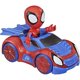 thumbnail image 2 of Figura de acción y vehículo Marvel Spidey y sus increíbles amigos, 2 of 9