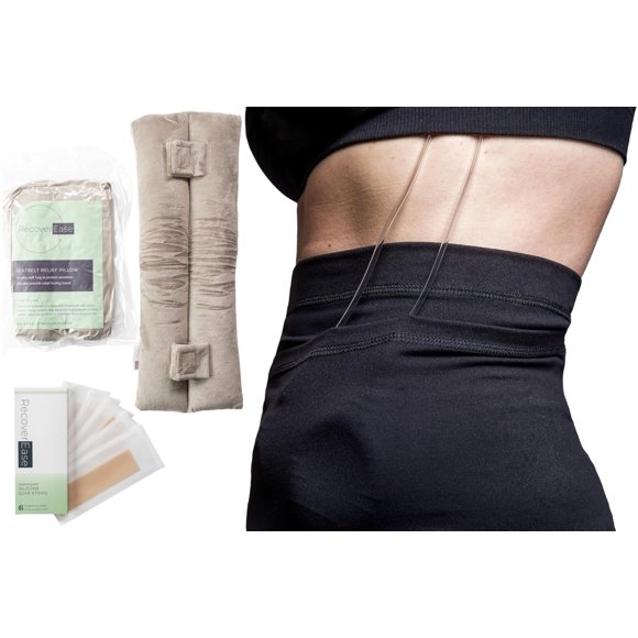 Kit de Recuperación RecoverEase Pequeño para Mastectomía (Set de Regalo)