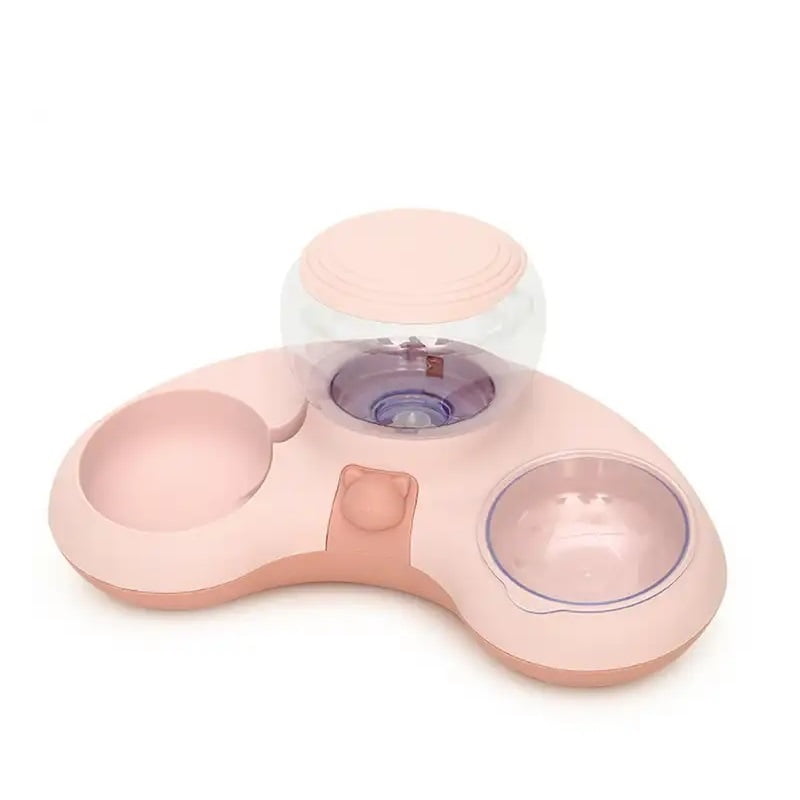 Winpet - Plato Comedero En Altura Para Perros Y Gatos Dispensador De Agua R2