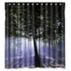 thumbnail image 1 of Cortina de ducha Glam Misty Fresh Forest con ganchos (167 x 183 cm), 1 of 3