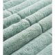 thumbnail image 5 of Set Piecera de Cama 2 Plazas Felpa Acanalada 70x210 cm - Verde Agua Línea Horizonte, 5 of 5