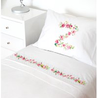 Tuyo Print - Juego De Sábanas 1,5 Pl Letras Vintage Z