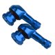 thumbnail image 5 of Vástagos de válvula de rueda de la motocicleta universal de aluminio CNC de 90 grados azul, 5 of 5