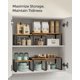 thumbnail image 5 of Armario organizador de estantes SONGMICS Kitchen Set 2, metal y madera, 5 of 8