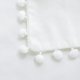 thumbnail image 4 of Funda de Almohada de Terciopelo REGALWOVEN con Pompones para Sofá Cama 2PCS Blanco Nieve 20x20 Pulgadas, 4 of 7