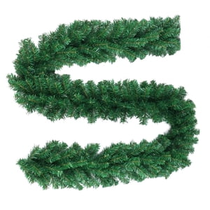 Bothyi - Guirnalda Navideña De 8,8 Pies, Decoración Navideña Para Exteriores, Interior, Fiesta De Repisa, 260 Ramas