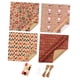 thumbnail image 4 of Papel De Regalo Navideño, Suministros Clásicos De Bricolaje Para Fiesta De Acción De Gracias, Boda, Estilo A, 4 Hojas, 4 of 5