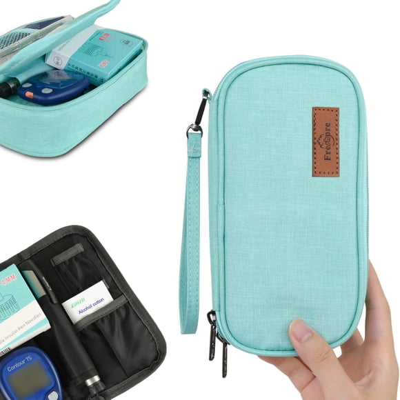 Estuche Refrigerado de Viaje para Insulina Freshore 21 × 11 × 7 cm Verde