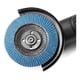 thumbnail image 2 of Set 5 Discos Flap 4 1/2 Grano 120 Lija Metal 115 Mm Azul, 2 of 5
