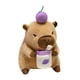 thumbnail image 3 of Juguete De Peluche De Capibara, Decoración Realista De La Habitación De Los Niños, Juguete De Peluche De Capibara Para La Familia, 30 Cm, Uva, 3 of 5